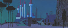 Load image into Gallery viewer, Disney Concepts - Castle at Nightfall - Eyvind Earle
