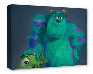 Mike and Sulley - Treasures on Canvas