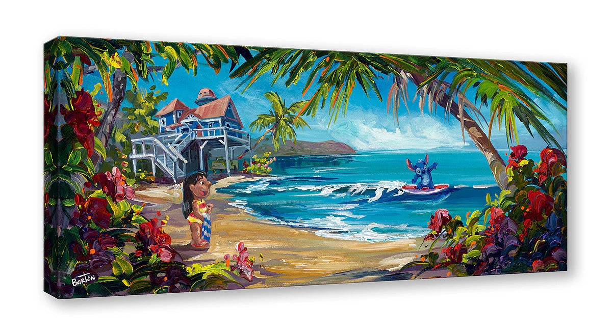 Hawaiian Hideout - Steve Barton – Magic of Disney Art