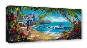 Hawaiian Hideout - Lilo and Stitch - Treasure on Canvas