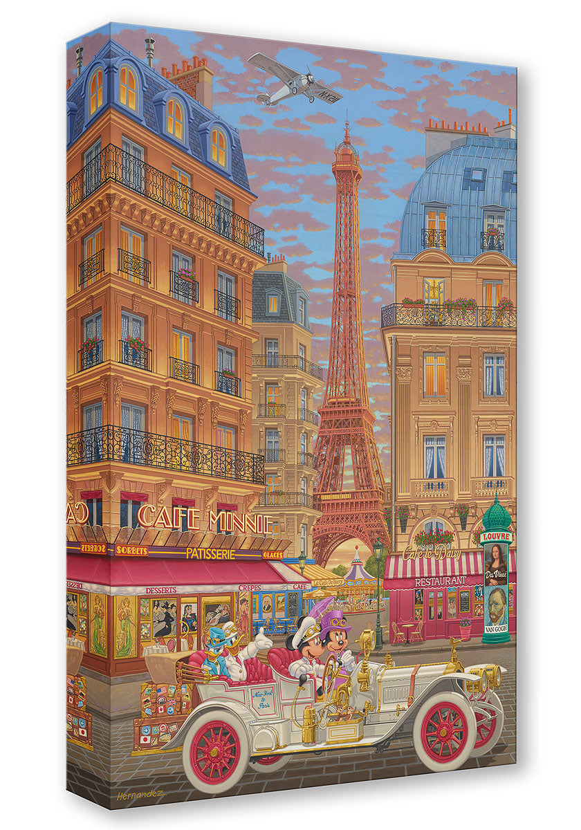 New York to Paris - Manuel Hernandez - Treasures on Canvas