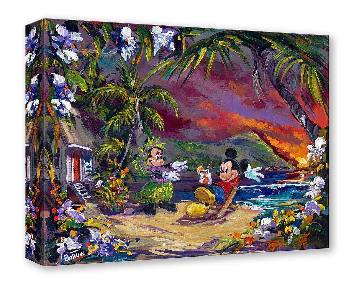 Hula Love - Treasure on Canvas – Magic of Disney Art