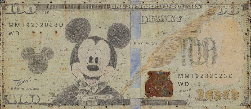 Mickey 100 Hundred Dollar Bill - Trevor Mezak