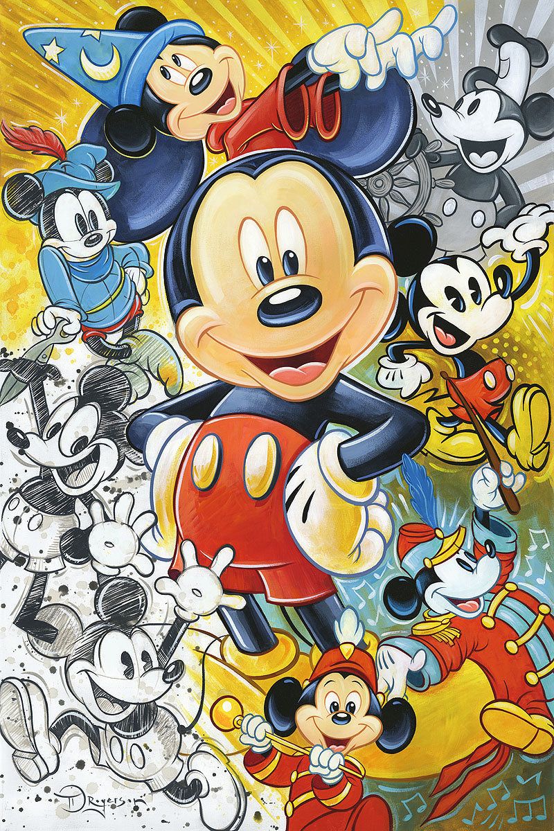 Tim Rogerson – 90 Years of Mickey Mouse – Magic of Disney Art