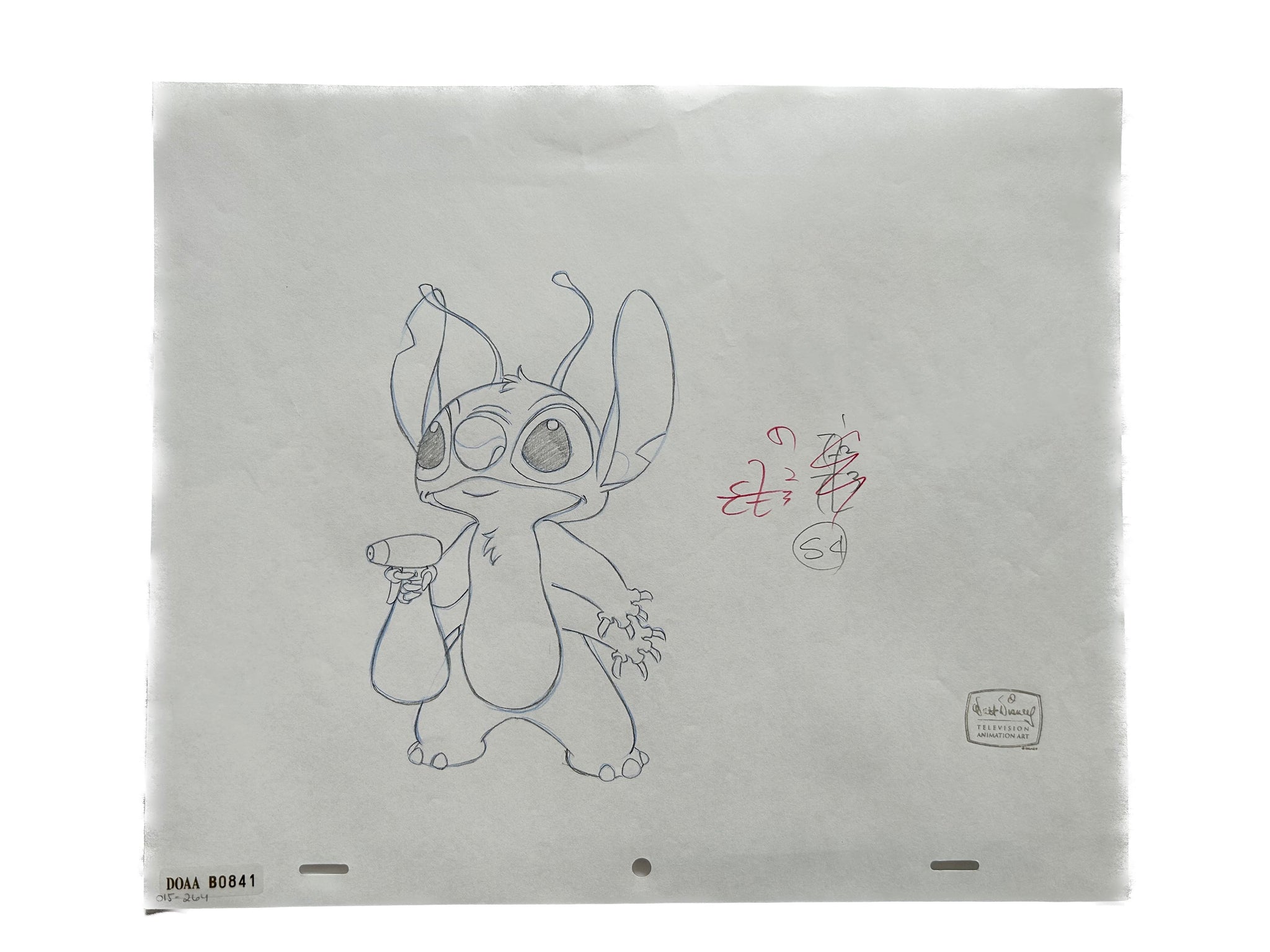Lilo and Stitch  Original Production Art Drawing Sketch  Magic of Disney  Art